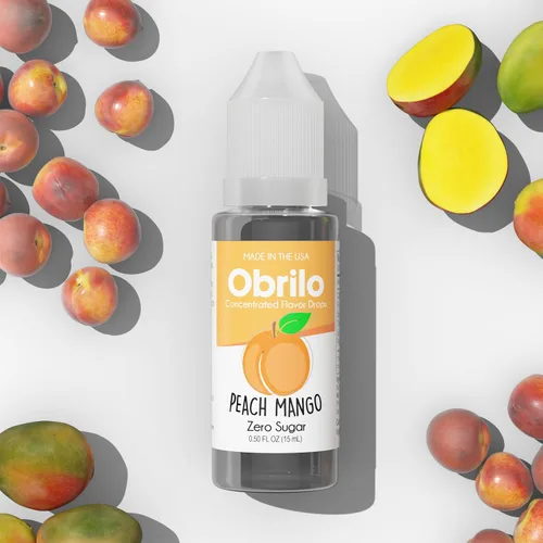 Vista 5 de Obrilo Extracto de Sabor Variedad Paquete de 10 - 5 Sabores - Basado en Propilenglicol (PG) - Soluble en Agua - Saborizante Concentrado
