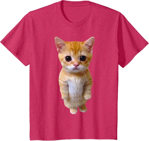 Vista 61 de El Gato Meme Sad Crying Cat Munchkin Kitty Meme Camiseta de moda Small Negro