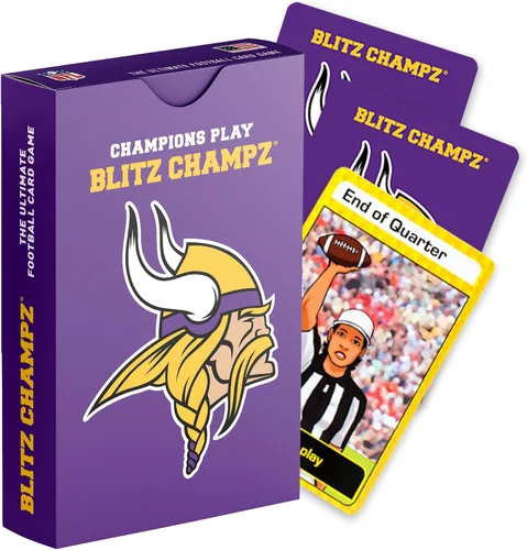 Vista 8 de Blitz Champz Arizona Cardinals – Cartas de juego oficiales de la NFL y regalos de los Cardinals para hombres y mujeres, divertidos juegos de cartas