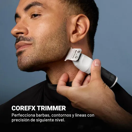 Vista 7 de BaBylissPRO COREFX - Recortadora de barba inalámbrica profesional para hombres con motor de alta velocidad de 6,800 RPM y hoja en T de acero