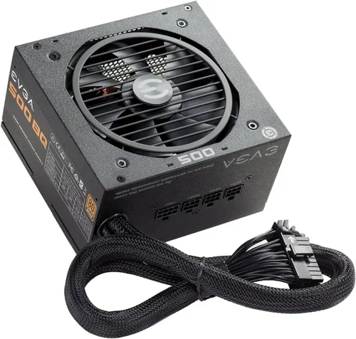 Vista 4 de Fuente de alimentación 700 B1 EVGA 80+ Bronce, 700 W 100-B1-0700-K1