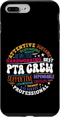 Vista 12 de iPhone XR Parents Teacher Association Team Supporter PTA Crew Case