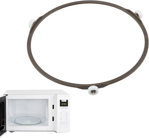 Vista 3 de Anillo giratorio de microondas, accesorios para microondas, bandeja para horno de microondas, anillo de soporte giratorio de soporte de rodillo