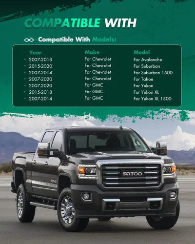 Vista 2 de Kit de elevación de nivelación delantera trasera de 3.5 pulgadas para Chevrolet Avalanche 2007-2013 para Chevrolet Suburban 2015-2020