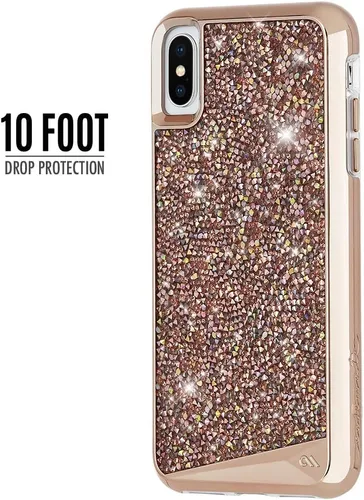 Vista 3 de Case-Mate - Funda para iPhone Xs - Brilliance - iPhone 5.8 - Oro rosa