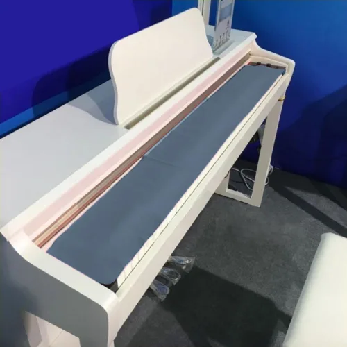 Vista 2 de Kaxich Funda antipolvo para teclado de piano, cubierta protectora universal a prueba de polvo, tela de alta tecnología, cubierta de tecla, apta