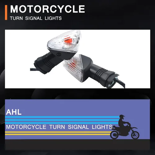 Vista 6 de AHL Luz indicadora de giro delantera o trasera para KAWASAKI NINJA ZX-6RR 2003 2004 2005 2006/Z1000 Z 1000 2007 2008 2009/Z750 Z 750 2007-2009/Z750S