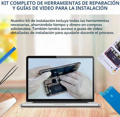 Vista 6 de Reemplazo de pantalla para iPhone 11 con sensor de proximidad de altavoz de oído