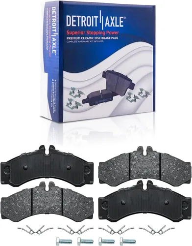 Vista 32 de Detroit Axle - Kit de freno trasero para Toyota Camry 2012-2017, Avalon Lexus ES300h ES350 2013-2018, repuesto de pastillas de freno de cerámica
