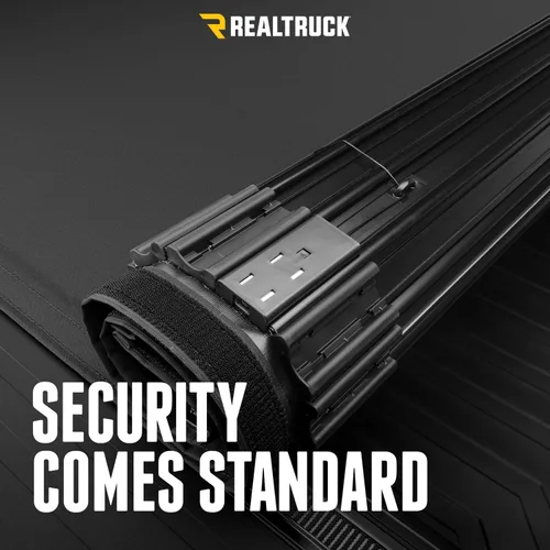 Vista 7 de Funda rígida Truxedo Sentry para cama de camión, 2009 - 2014., Tela negra mate de alta calidad.