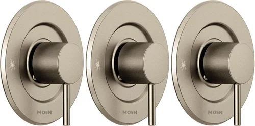 Vista 7 de Moen Align Oro cepillado Moentrol Kit de llave de control de volumen para regadera moderna, requiere válvula, T3291BG
