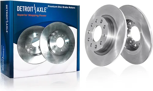 Vista 54 de Detroit Axle - 4WD - Rotores de disco delantero de 13.031 in de repuesto para Ford Excursion F-250 F-350 Super Duty 1999-2004 - Juego de 3 piezas