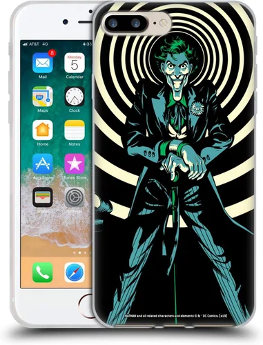 Vista 35 de Head Case Designs Funda de gel suave con licencia oficial de The Joker DC Comics Arkham Asylum Character Art compatible con Apple iPhone 7