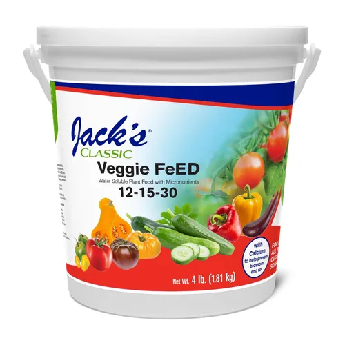Vista 8 de Jack's Classic 12-15-30 Fertilizante soluble en agua para alimentos vegetales con micronutrientes, 1.5 libras, paquete de 2 – Crecimiento de plantas