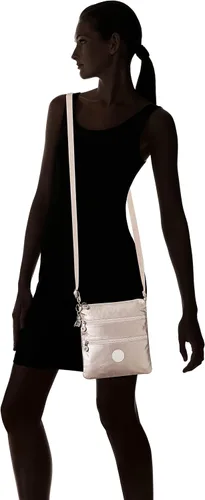 Vista 6 de Kipling Womens Keiko Crossbody Mini Bag Lightweight Adjustable Purse Durable Shoulder Sling