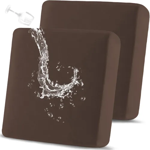 Vista 34 de Fundas de cojín impermeables para sofá, fundas de asiento de sofá, fundas de cojín individuales elásticas para sofá seccional, fundas protectoras