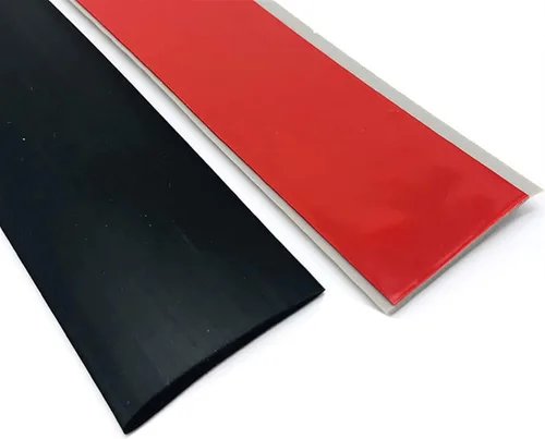 Vista 10 de Tira de transición autoadhesiva de 3.2 pies, tiras de cubierta de piso, transiciones de piso, tira de piso laminada, tira divisora plana de PVC
