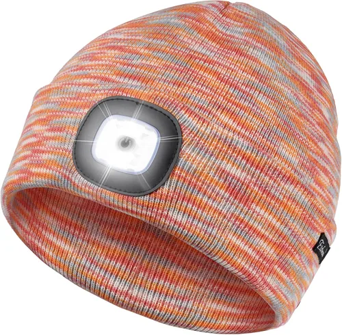 Vista 50 de Etsfmoa Gorro unisex con la luz, regalos para hombres, papá, padre, gorras recargables por USB