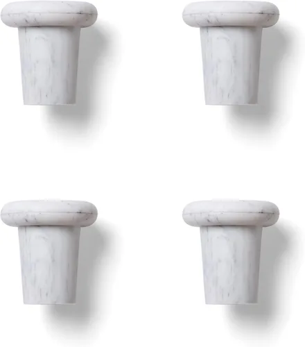 Vista 11 de Outset B229 Tapones de silicona para botellas de vino, juego de 4, surtido