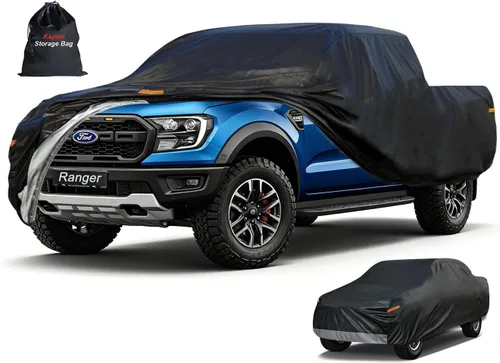 Vista 25 de Kayme Cubierta de auto SUV de 7 capas ajuste personalizado para BMW X1 (2009-2025), impermeable, para todo tipo de clima, para automóviles, cubierta