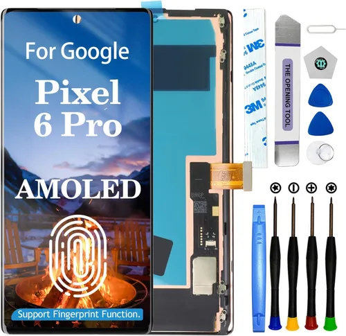 Vista 10 de Para Google Pixel 6A OLED Pantalla de reemplazo de pantalla Kits