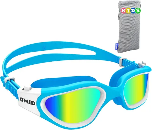 Vista 24 de OMID Kids Swim Goggles, P2mini Polarized Swimming Goggles Comfortable for Age 6-14