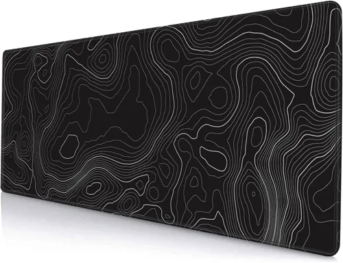 Vista 11 de Alfombrilla de mouse para juegos, alfombrilla de mouse grande para escritorio, base de goma antideslizante, alfombrilla de mouse para teclado 01