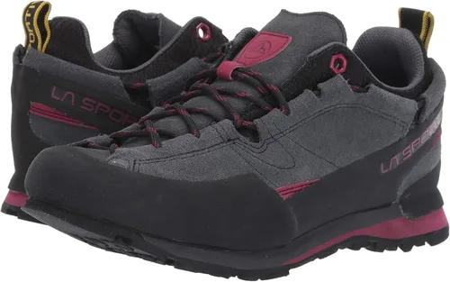 Vista 7 de La Sportiva Boulder X ApproachZapatos de senderismo para mujer, carbonoremolacha, 8, Carbonoremolacha