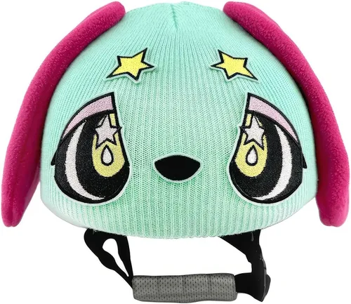 Vista 13 de Linda funda de casco de esquí de animal, divertido sombrero decorativo para casco al aire libre, fundas para casco deportivo, ciclismo, esquí