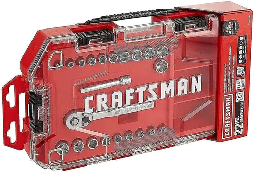 Vista 6 de CRAFTSMAN Juego de zócalos, universal, unidad de 1/2", 19 piezas (CMMT12015)