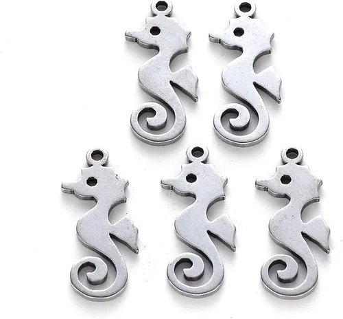 Vista 3 de Mega Pet 304 Stainless Steel Pendants Color de acero inoxidable # mariposa