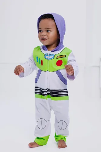 Vista 2 de Disney Pixar Toy Story Buzz Lightyear - Mameluco con cremallera para bebé