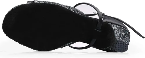 Vista 7 de EAKLVB Ballroom Dance Shoes Women, Latin Salsa Bachata Practice Performance Dancer Shoes