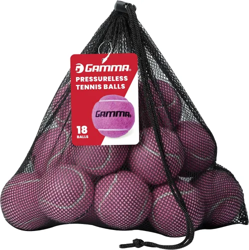 Vista 6 de GAMMA Sports Pressureless Tennis Balls, Bags & Boxes, Yellow & Colored Tennis Balls Amarillo