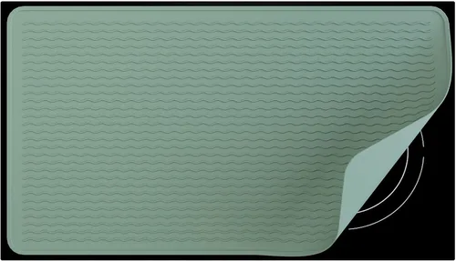 Vista 11 de XiFEO Cubiertas para Estufa Eléctrica, Protector de Cubierta de Estufa de Vidrio de Silicona de Grado Alimentario Resistente, Protector de Placa