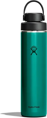 Vista 16 de Hydro Flask Tapa de pico flexible ancha y ligera - Botella de agua aislada de acero inoxidable de 24 onzas, azul zafiro Sapphire Blue