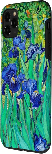 Vista 2 de Funda para iPhone 11 Pro Max Vincent Van Gogh con diseño de flores y artistas