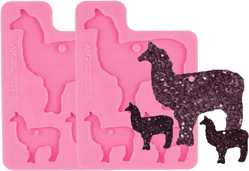Vista 19 de Shiny Bear Family - Molde para llavero de resina para hacer manualidades con arte epoxi