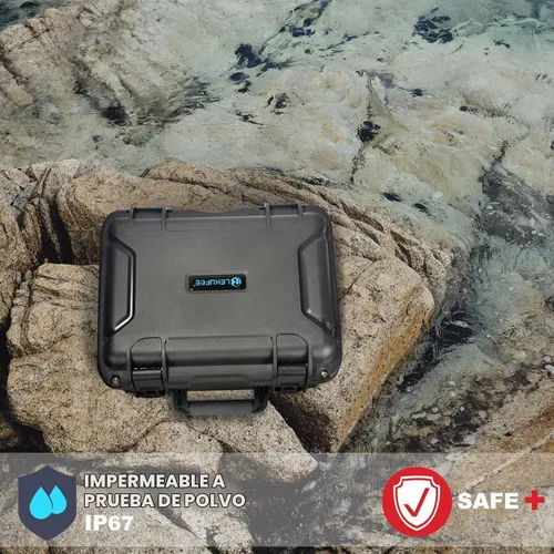 Vista 5 de Lekufee Funda de transporte impermeable para Mavic 3 Pro/Classic/Combo - DJI RC Pro/RC 2/N1/N2/Gafas 2/3/Integra/Motion 2/3 y accesorios (solo funda)