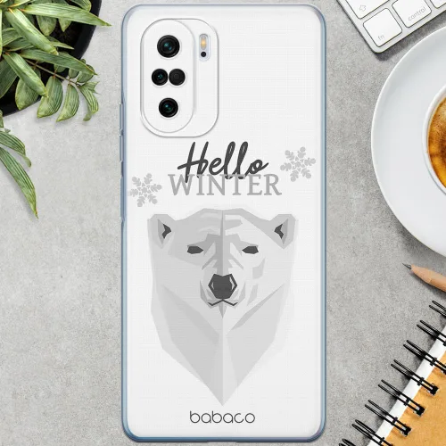 Vista 3 de BABACO ERT Group Mobile Phone case for Xiaomi MI 11i/ REDMI K40/K40 PRO/Poco F3/ F3 PRO Original and Officially Licensed Pattern Winter 003 adapted