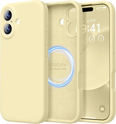 Vista 396 de LOVE 3000 Diseñada para Funda iPhone Air, Silicona Premium [Compatible con Magsafe][Forro de Microfibra Suave Anti-Rayones] Funda Protectora