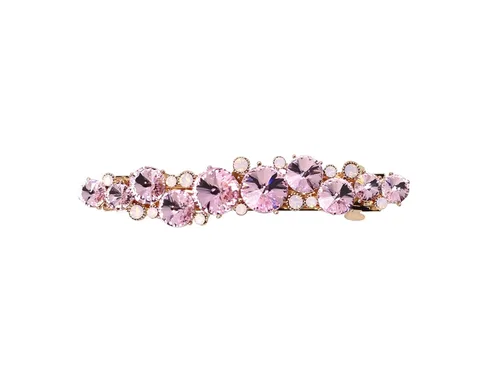 Vista 14 de Faship AB Premium Rhinestone Crystal Floral Pequeño Pasador De Pelo Clip