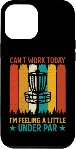 Vista 6 de iPhone 15 Can't Work Today I'm Feeling A Little Under Par - Disc Golf Case