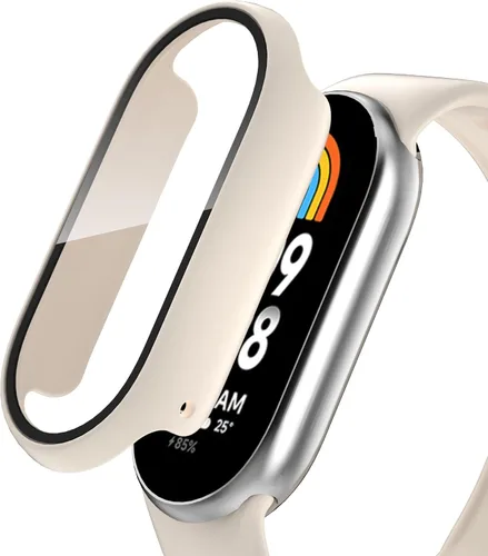 Vista 14 de Yrzper Compatible con Xiaomi Mi Band 8/NFC Protector de pantalla Ultra delgado HD vidrio templado Funda de protección de pantalla de cubierta dura