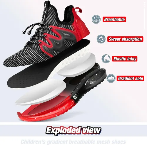 Vista 6 de WETIKE - Zapatos deportivos ligeros de malla