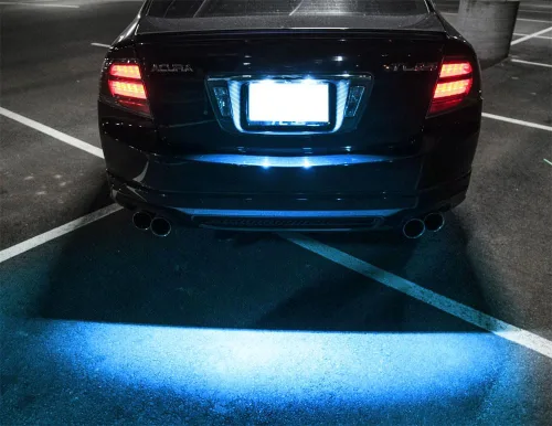 Vista 8 de iJDMTOY Kit de Luces LED Súper Brillantes Azul Hielo Aqua Completo para Placa de Matrícula Compatible con Acura MDX RL TL TSX ILX Honda Civic Accord