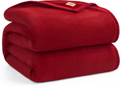 Vista 44 de UGG Coco - Manta acogedora para sofá y cama, 50 x 70 pulgadas, color negro (tinta)