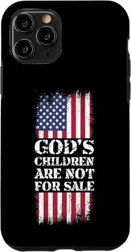 Vista 29 de God's Children are Not for Sale Funny Quote God's Children Case for iPhone 17