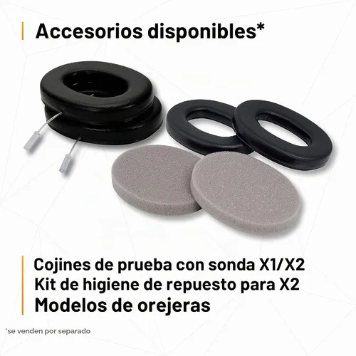 Vista 11 de 3M PELTOR - Orejeras de protección auditiva, Serie X X2P3E, estilo gorra con casco duro adjunto, protección contra el ruido NRR 24 dB, paquete