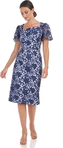 Vista 3 de JS Collections Vestido de cóctel Ellie Flutter para mujer